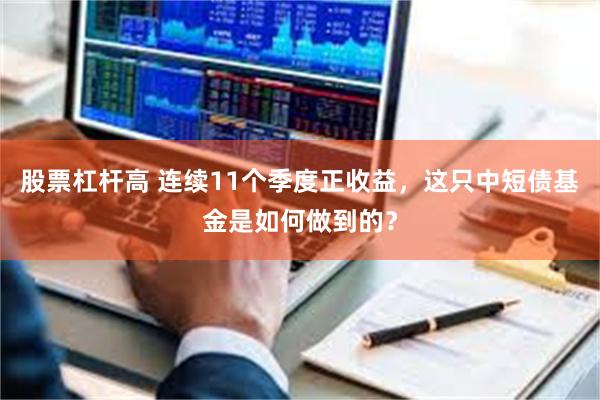 股票杠杆高 连续11个季度正收益，这只中短债基金是如何做到的？