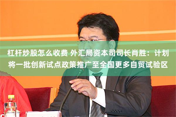 杠杆炒股怎么收费 外汇局资本司司长肖胜：计划将一批创新试点政策推广至全国更多自贸试验区